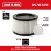 CRAFTSMAN CMXZVBE43268 Genuine HEPA Media Ash Vacuum Filter | Includes Prefilter for CRAFTSMAN CMXEVBE17585 5 Gallon Ash Vacuum, Dry Only, Traps Cool Ash and Fine Dust