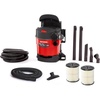 CRAFTSMAN CMXEVBE17925 5 Gallon 5.0 Peak HP Wet Dry Vac, Portable and Wall-Mountable Shop Vacuum with 2 Filters, 2 Hoses and Attachments for Garage and Automotive Cleaning