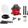 CRAFTSMAN CMXEVBE18595 16 Gallon 6.5 Peak HP Wet Dry Vac, Heavy-Duty Shop Vacuum Wet and Dry with Filter, 4 Dust Bags, 7 ft. Hose, 20 ft. Hose and Attachments for Home Projects & Renovations
