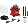 CRAFTSMAN CMXEVBE18595 16 Gallon 6.5 Peak HP Wet Dry Vac, Heavy-Duty Shop Vacuum Wet and Dry with Filter, 4 Dust Bags, Hose, Diffuser and Attachments for Home Projects & Renovations