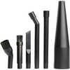 CRAFTSMAN CMXZVBE38668 1-1/4 in. 6-Piece Micro-Cleaning Vac Attachment Kit | Industrial-Grade Shop Vacuum Accessories for Intricate and Detail Cleaning, Fits 1-1/4 in. Hose Diameter(Micro-Cleaning Kit)