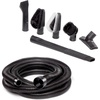 CRAFTSMAN CMXZVBE38801 1-1/4 in. Wet Dry Shop Vacuum Attachment Kit | Industrial-Grade Shop Vacuum Accessories for Car Cleaning, Fits 1-1/4 in. Hose Diameters